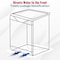 American Built Pro Dishwasher Drain Pan - Open-Ended Directs Wtr Upfront for Leak Detection  - 24 inch x 20.5 inch, Wht DWP-1W - alternate 4